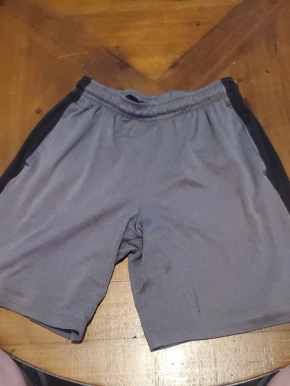 bcg Gray Shorts with Black Side Panels